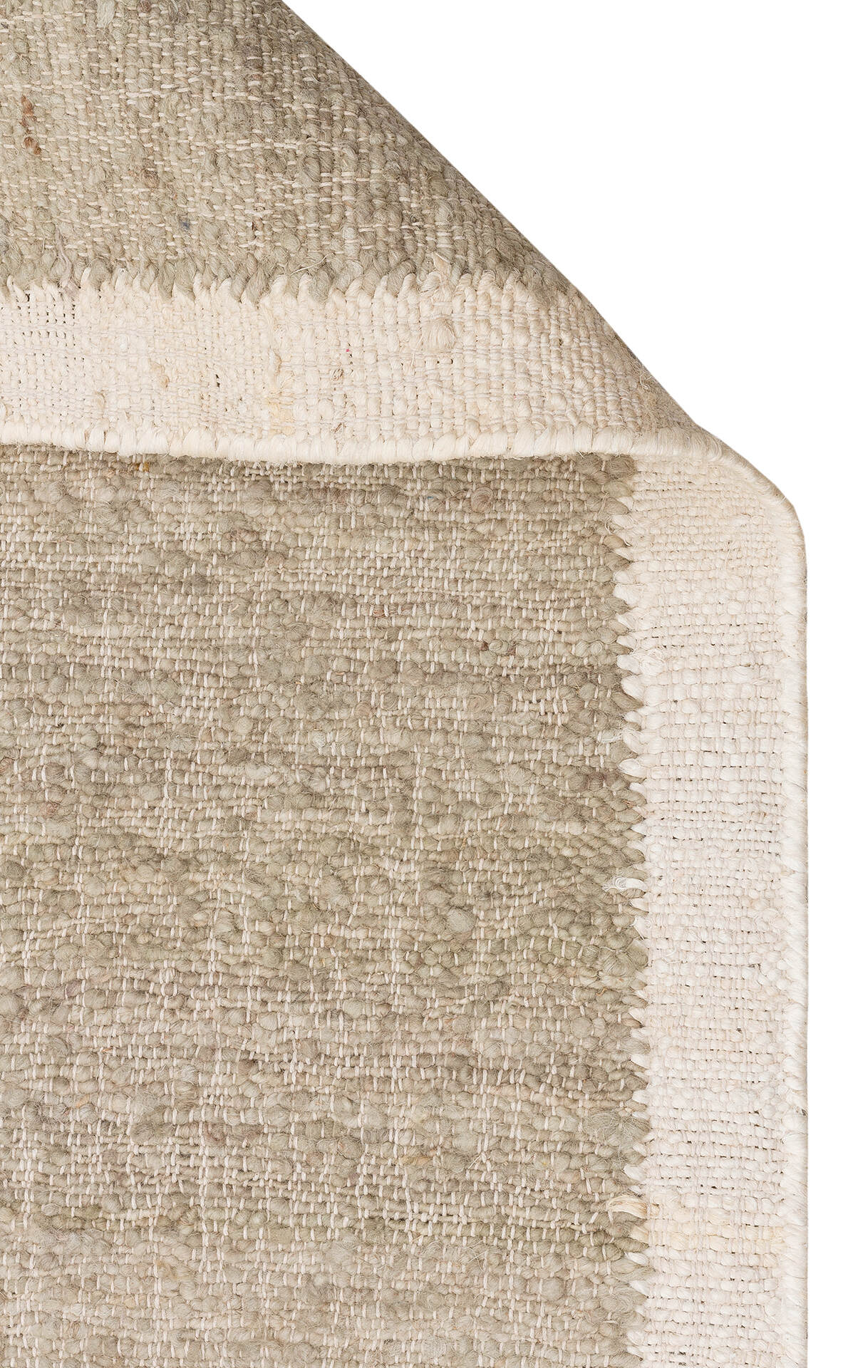 LHS 01 MINT CREAM - LHASA - Yün ve Jüt ile Üretilen Örme El Dokuma Halı